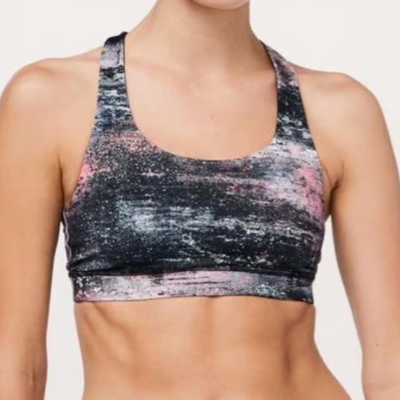 Lululemon energy bra long line size 4 style #W2BE1S - Picture 1 of 8